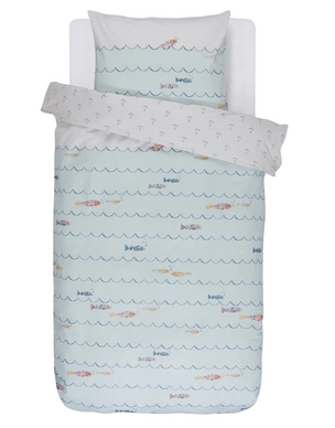 Parure de Lit Covers & Co Fishy Multi Coton