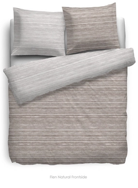 Bettwäsche HNL Refined Flen Naturel Baumwolle