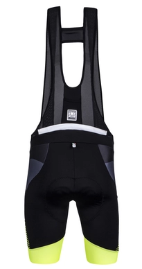 Fietsbroek Santini Interactive Bib-Shorts Mig Pad Yellow
