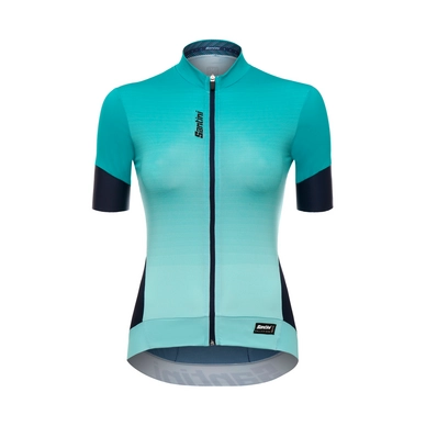 Fietsshirt Santini Women Queen 20 Acqua