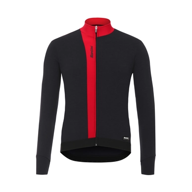 Fietsshirt Santini Men Origine Winter Red