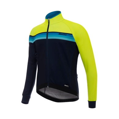 Fietsjack Santini Men H Way Windstopper Jacket Flashy Yellow