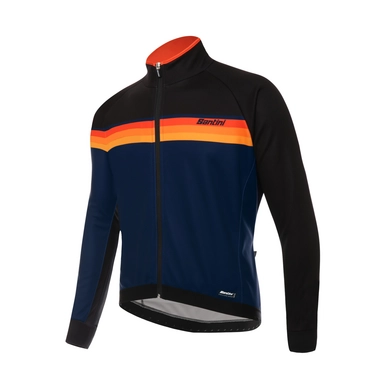 Fietsjack Santini Men H Way Windstopper Jacket Black