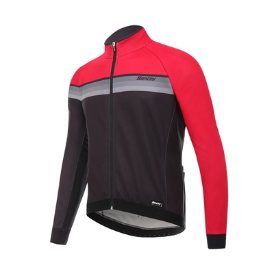 Fietsjack Santini Men H Way Windstopper Jacket Red