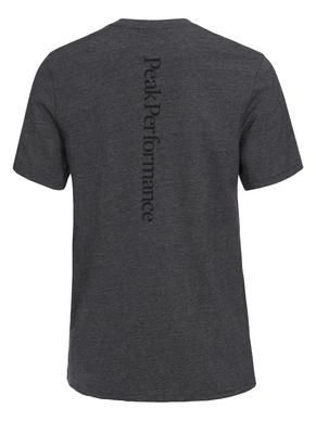 T-shirt Peak Performance Men Track Tee Dark Grey Mel