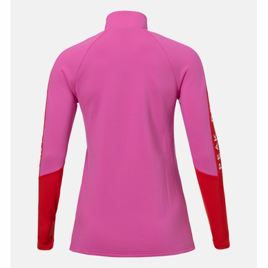 Vest Peak Performance Women's Rider Stretch Half Zip Vibrant Pink