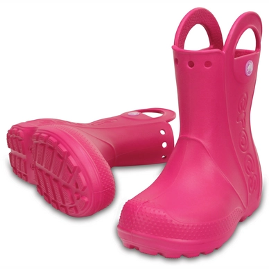 Regenlaars Crocs Handle It Rain Boot Candy Pink