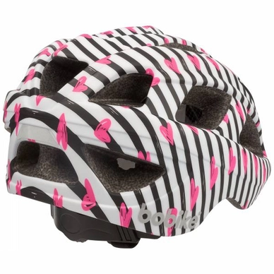 2---Helm Bobike Kids Plus Pinky Zebra