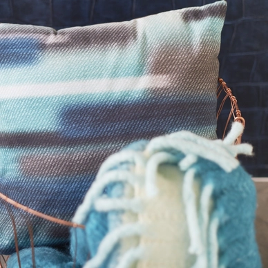 Sierkussen KAAT Amsterdam Sweep Sweater Bluegreen