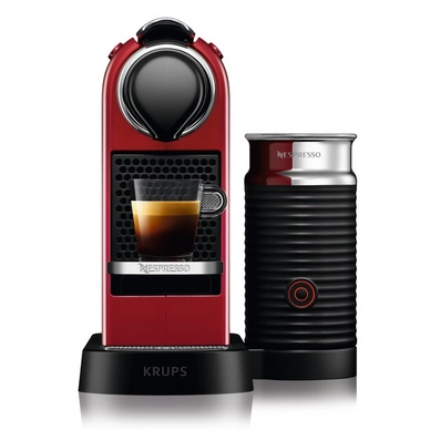 2---Koffiezetapparaat Krups Citiz Nespresso & Milk Red 2