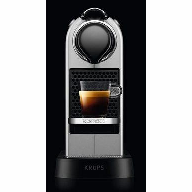 2---Koffiezetapparaat Krups Citiz Nespresso Silver 2