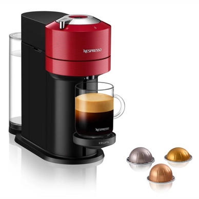 2---Koffiezetapparaat Krups Nespresso Vertuo Next Red 2