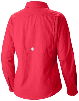 Blouse Columbia Women Cascades Explorer Red Camellia