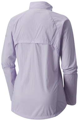 Blouse Columbia Women Titan Lite Windbreaker II Soft Violet Cirrus Grey