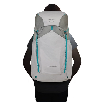 Backpack Osprey Lumina 60 Cyan Silver Dames (Medium)