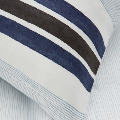 Housse de Couette Marc O'Polo Malmo Marine Satin de Coton