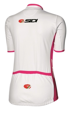 Fietsshirt Sidi Katia Jersey Women White Pink