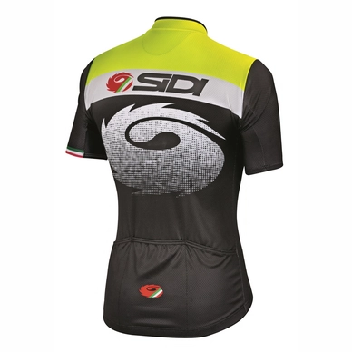 Fietsshirt Sidi Pippo Due Jersey Men Black Yellow Fluo