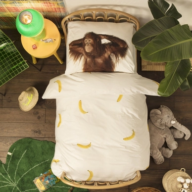 Dekbedovertrek SNURK Banana Monkey Percal