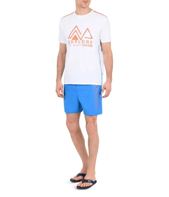 T-Shirt Napapijri Men Stebbins Bright White