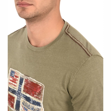 T-Shirt Napapijri Men Senou Khaki