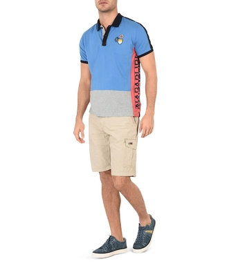 Polo Napapijri Men Elock Light Blue