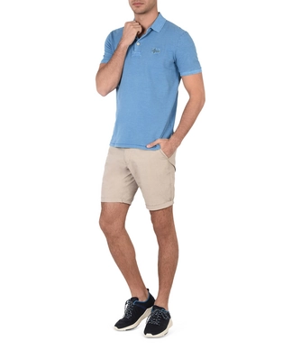 Polo Napapijri Men Eyr Light Blue