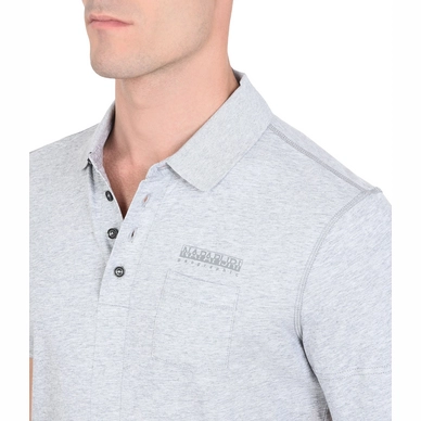 Polo Napapijri Men Elange Light Grey Mel
