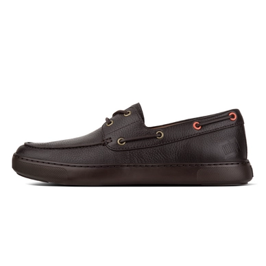 FitFlop Men Lawrence™ Boat Shoes Men Chocolate
