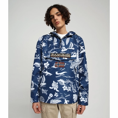 Jacket Napapijri Men Rainforest Summer Print 2 Hawaii AO