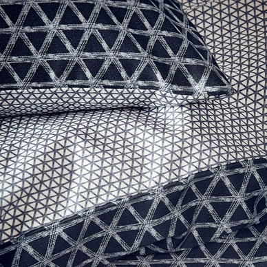 Dekbedovertrek Marc O'Polo Nivek Indigo blue Satijn