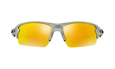 Zonnebril Oakley Flak 2.0 Silver Fire Iridium