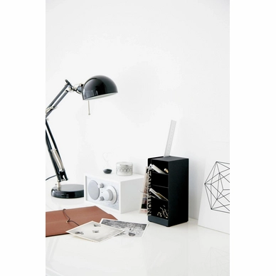 2---Opbergbox Yamakazi Tower Desk Stand Black-2