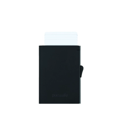 Portemonnee Pacsafe RFIDsafe Tec Slider Wallet Black