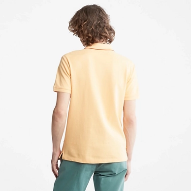 2---Polo Timberland Men SS Jacquard YD Buff Orange-2
