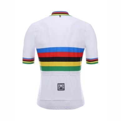 Fietsshirt Santini Men UCI World Champion Short Sleeve