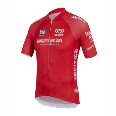 Fietsshirt Santini Giro d'Italia Red Jersey Replica Short Sleeve 2016