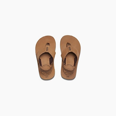 Sandaal Reef Grom Leather Smoothy Bronze Brown Kids