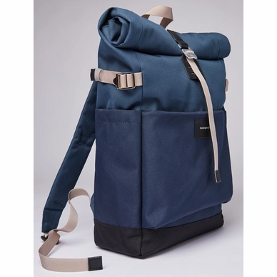 2---Rugzak Sandqvist Ilon Multi Steel Blue Navy Blue-2