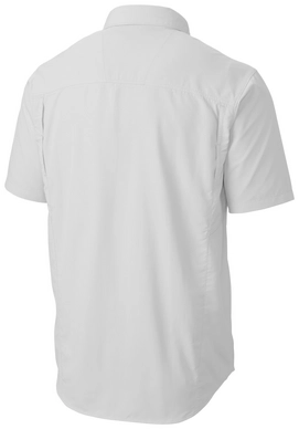 Blouse Columbia Men Silver Ridge Short Sleeve White