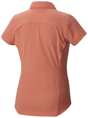 Blouse Columbia Women Silver Ridge Short Sleeve Lychee