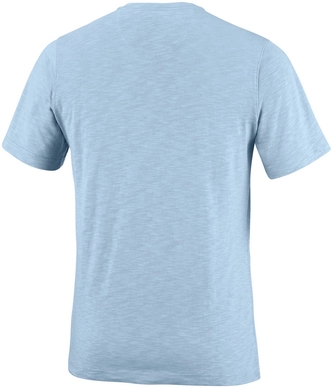 T-Shirt Columbia Lookout Point Short Sleeve Henley Oxygen Solid
