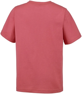 T-Shirt Columbia Hike The Hills Short Sleeve Tee Sunset Red