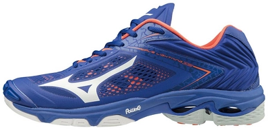 Badmintonschoen Mizuno Men Wave Lightning Z5 Reflex Blue White