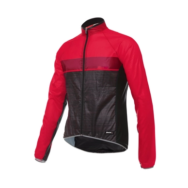 Fietsjack Santini Men Skin Windbreaker Red