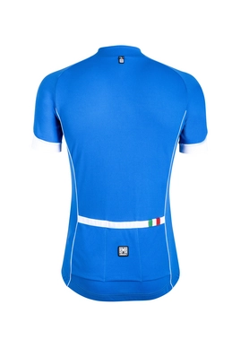 Fietsshirt Santini Ora Short Sleeve Jersey Blue
