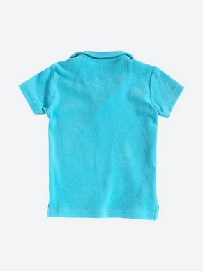 2---T-Shirt OAS Kids Terry Turquoise-2