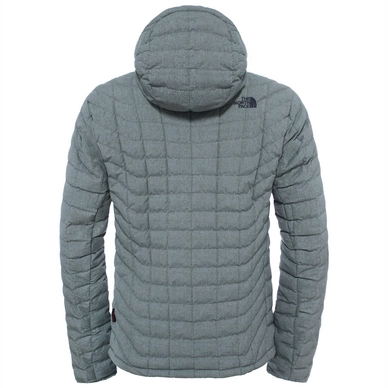 Winterjas The North Face M Thermoball Hoodie Fusebox Grey Texture