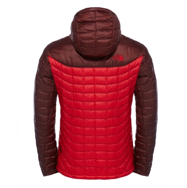 Winterjas The North Face M Thermoball Hoodie TNF Red Sequoiard