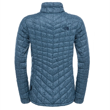 Winterjas The North Face W Thermoball Full Zip Cosmic Blue Frequency Print